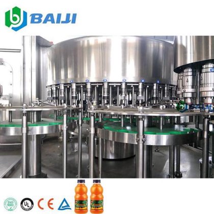 BAIJI ペット ボトル濃縮マンゴー ジュース充填キャッピング機設備ラインを作る