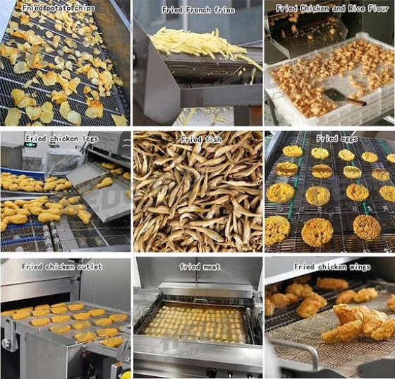 肯德基薯条全自动新设计生产线工业薯片油炸小吃生产加工生产线