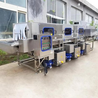 全方位无盲点多种尺寸洗碗节水耐用板条箱清洗机