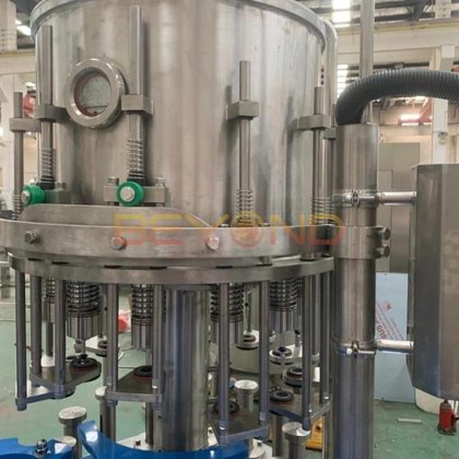 小型分体式玻璃瓶苏打水灌装机