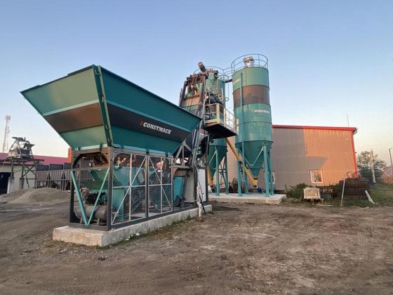 30 立方米紧凑型混凝土搅拌站