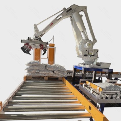 Automatic Industrial Robot Stacker Palletizing Stacking Machine For Box ...