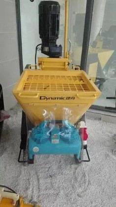 质量上乘的喷涂机，用于水泥砂浆搅拌、泵送、找平灌浆和喷涂。