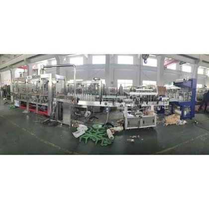 全自动玻璃瓶酒灌装封盖机