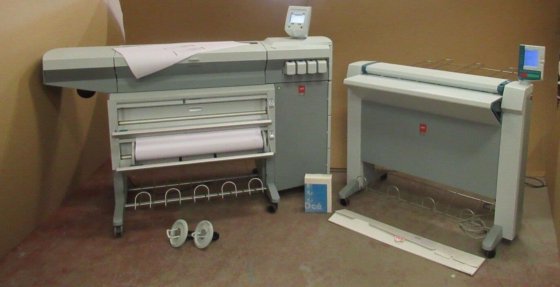 Oce TCS500 Poster Wide Large Format A1 Printer & Oce TC4 scanner ...