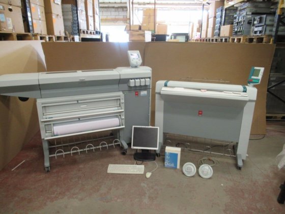 Oce TCS500 Poster Wide Large Format A1 Printer & Oce TC4 scanner ...