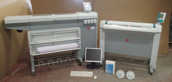Oce TCS500 Poster Wide Large Format A1 Printer & Oce TC4 scanner ...