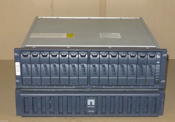 NetApp FAS2020 Filer iSCSI Storage
