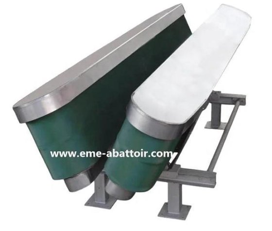 活羊/山羊约束刮板带式输送机 羊肉屠宰加工生产线设备 山羊屠宰场设备