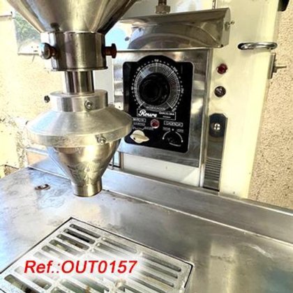 半自動オーガー式粉体充填機「ルール・ヴィソマチック