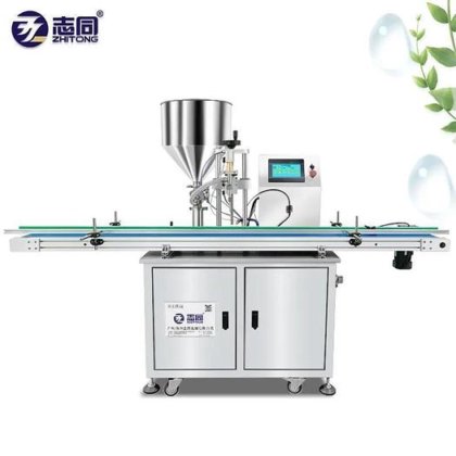 ZT 定制全自动灌装设备罐装瓶灌装旋盖机蜂蜜乳液粘度产品瓶灌装机