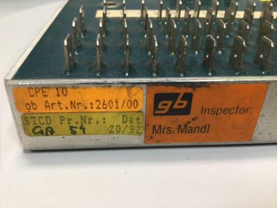 BACHMANN ELECTRONIC Potted Input Module
