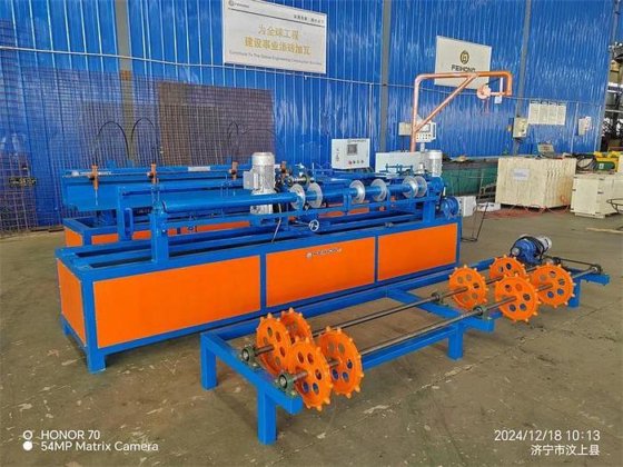 工厂最优惠价格的铁丝网链环围栏网制造机