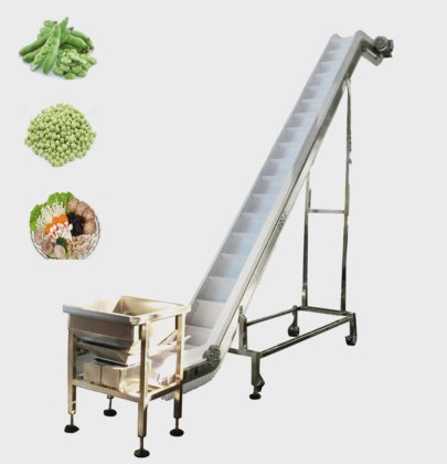 用于食品工业的倾斜皮带输送机螺旋输送机 Z 型斗式提升机输送机