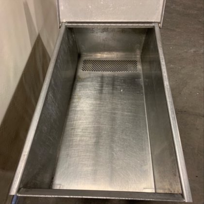 SS tanque rectangular horizontal