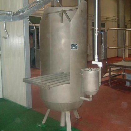新型牛头清洗机 牛屠宰场肉类加工设备 奶牛屠宰场设备