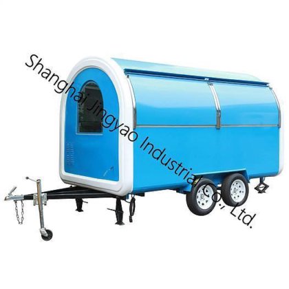 カスタマイズされたモバイルケータリングトレーラー2階建てフードトラック