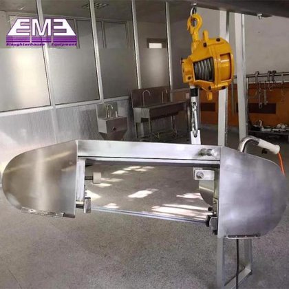 用于牛屠宰机的半胴体带状分割锯屠宰设备成套生产线