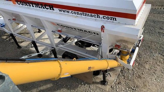 Silo de cimento horizontal