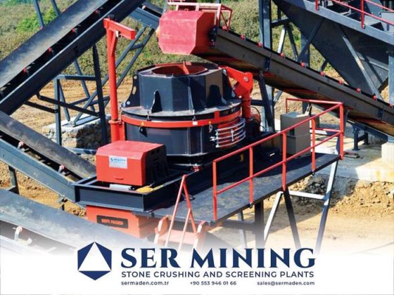 固定式硬石破砕選別プラント 300tph