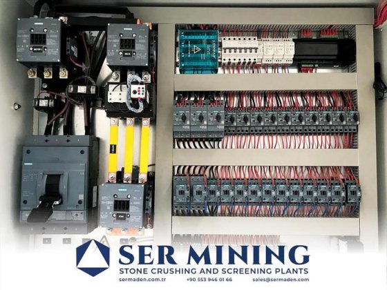 移動式衝撃破砕選別プラント / 石灰岩