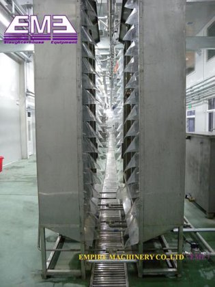 用于屠宰设备的每小时 100 头牛屠体自动清洗机