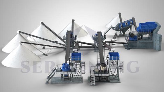 包括的な固定式破砕ソリューション: ジョー、コーン、VSI 破砕機の統合