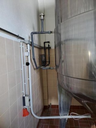 円筒円錐タンク