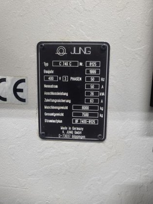 1999 Jung C-740-C