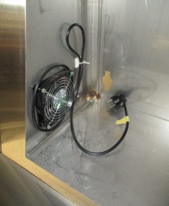 Stainless steel control panel frame