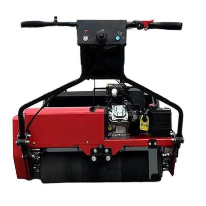 サッカー場天然芝芝刈り機搭載ガソリン芝刈り機高馬力ゼロ回転三重ローラーカッター