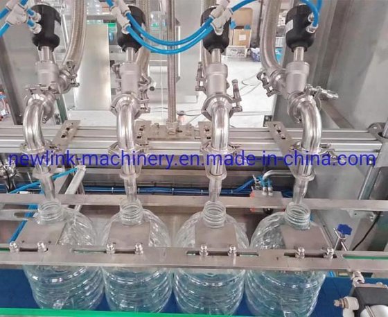 全自動5Lミネラルウォーター充填キャッピングマシン/ボトル詰めラベリングプラント/製造設備/製品