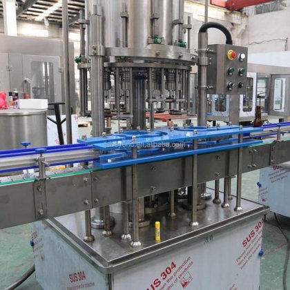 用于碳酸饮料的分体式玻璃瓶灌装机