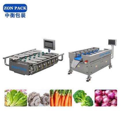 ZONPACK 手动称重秤 多头组合秤 洋葱 马铃薯