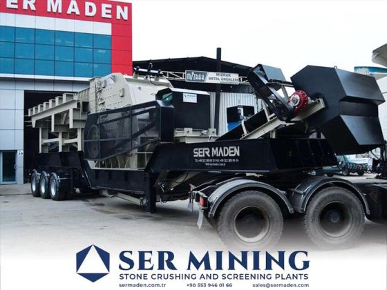 効率的な破砕のための強力なモバイルインパクトクラッシャー