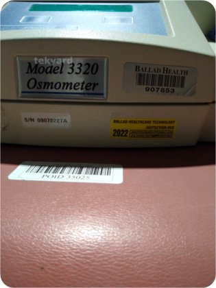 Advanced Instruments Micro-Osmometer Analyzer 3320