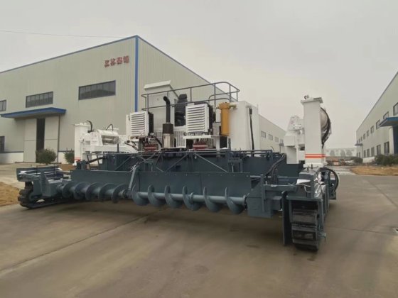 7 12m Paving Slip Form Concrete Paver Cement Paver With 550mm Paving 