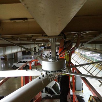 17ft ギアレス ブラシレス HVLS ファン物流倉庫用