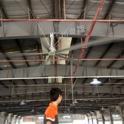 20ft 工場用高ボリューム低速低価格 HVLS ファン