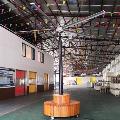 Qixiang ブラシレスダイレクトドライブ屋外スタンドファン