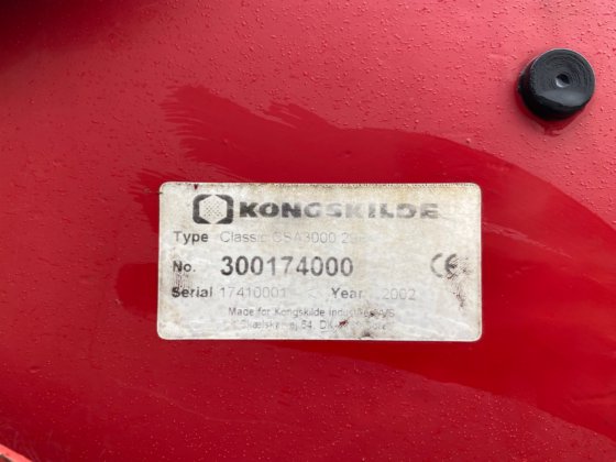 2002 コングスキルデCSA 3000Aデメター・クラシック・シーダー