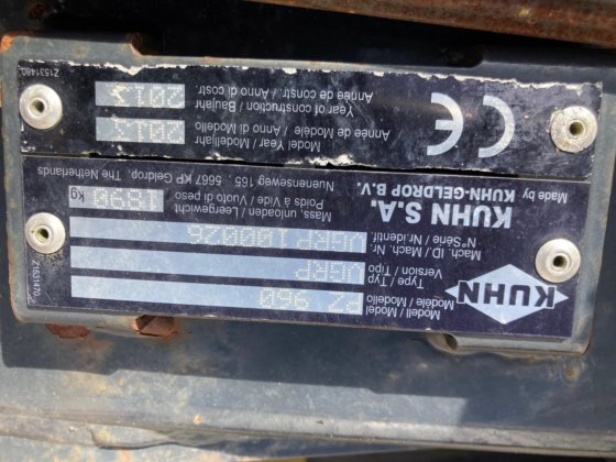 库恩 PZ960 三用割草机套装