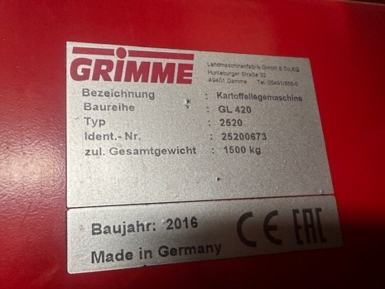 2016 グリム GL420 プランター