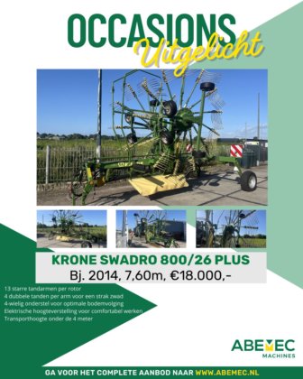 2014 クローネ・スワドロ 800/26 プラス