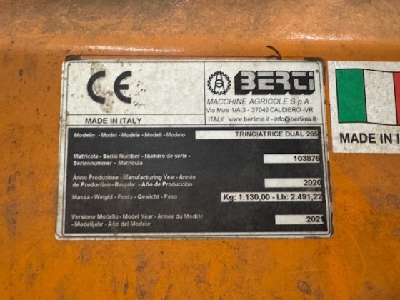 ベルティ デュアル 285