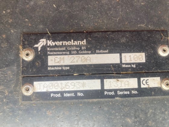 ビコン CM 270 牽引式草刈機