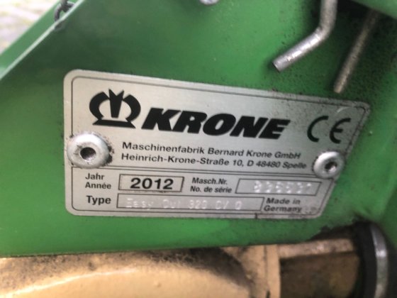 2012 クローネ EC 320 CV