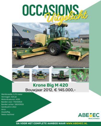 2012 クローネ ビッグM 420