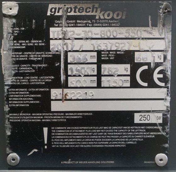 2017 GRIPTECH TFG2 30