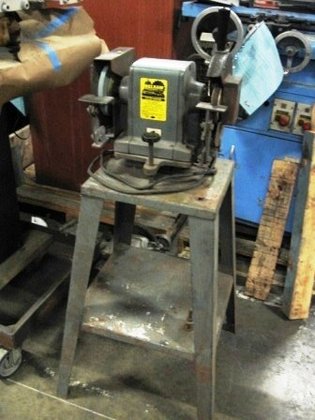 BELSAW BENCH GRINDER, ON FLOOR